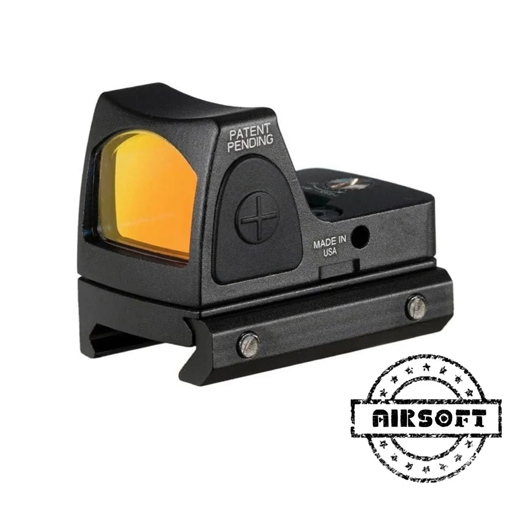 SOTAC RMR Red Dot Reflex Sight Scope Fit 20mm Weaver Rail Nişangah + WE Glock Montaj Siyah