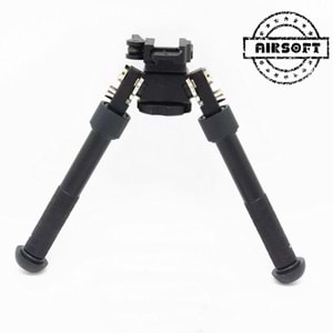 SOTAC V8 Tactical Rifle Bipod Adjustable 360° Gun Tripod Bracket for Outdoor Hunting in Shooting Range Shooting Range