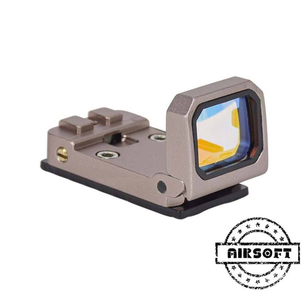 SOTAC Flipdot Reflex Optic 1x22mm 3 MOA Red Dot Sight Pembe Nişangah - VISM-PINK