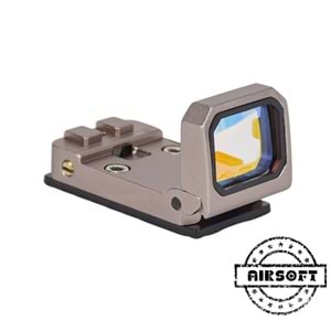 SOTAC Flipdot Reflex Optic 1x22mm 3 MOA Red Dot Sight Pembe Nişangah - VISM-PINK