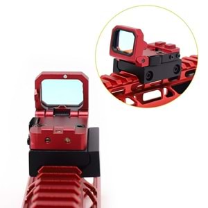 SOTAC Flipdot Reflex Optic 1x22mm 3 MOA Red Dot Sight Kırmızı Nişangah - VISM-RED