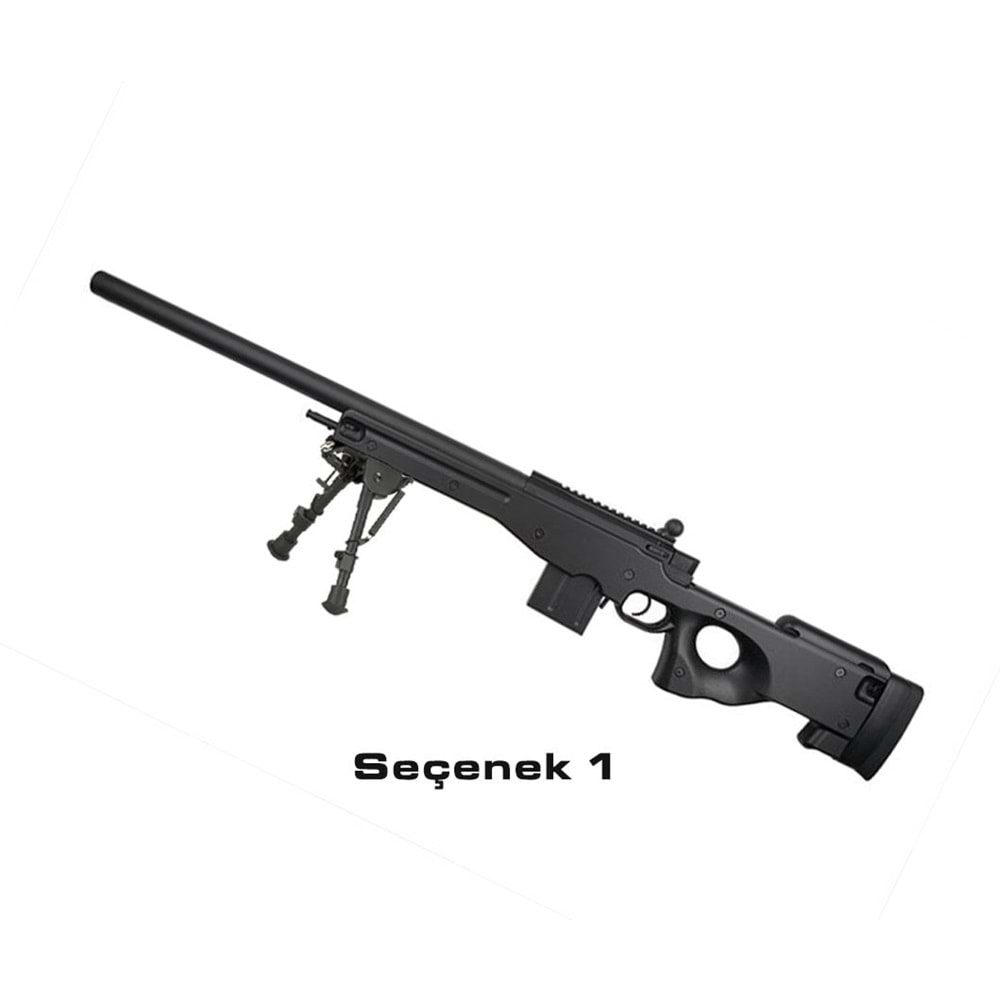 CYMA Advanced L96 Bolt Action High Power Airsoft Sniper Rifle BLACK