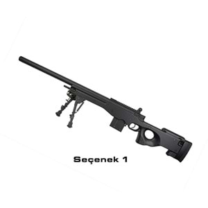 CYMA Advanced L96 Bolt Action High Power Airsoft Sniper Rifle BLACK