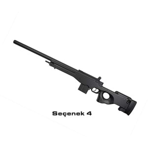 CYMA Advanced L96 Bolt Action High Power Airsoft Sniper Rifle BLACK