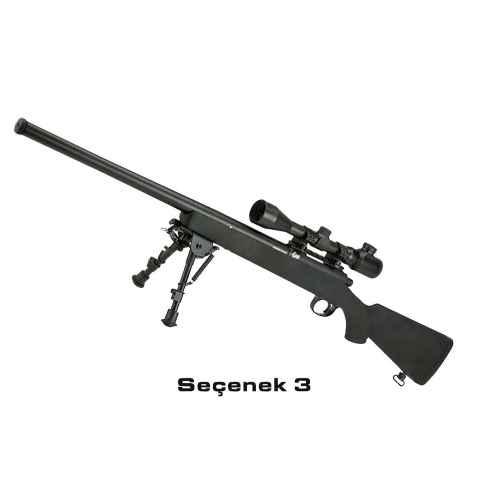 JG VSR-10 / BAR-10 Airsoft Bolt Action Sniper Metal Trigger Box - 500FPS BLACK