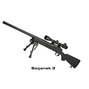 JG VSR-10 / BAR-10 Airsoft Bolt Action Sniper Metal Trigger Box - 500FPS BLACK