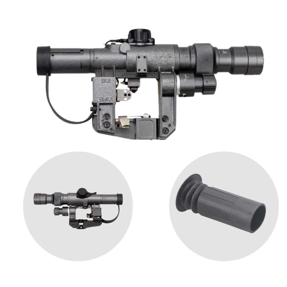 Victoptics SVD Dragunov 3-9x24 Tipi Sniper Tüfek Dürbünü