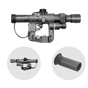 Victoptics SVD Dragunov 3-9x24 Tipi Sniper Tüfek Dürbünü