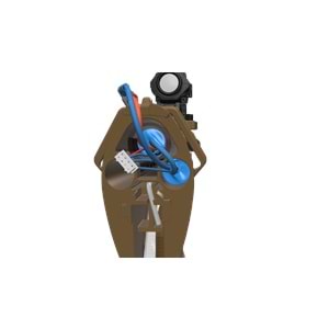 EMR 7.4V 3500mAh İki Yaprak Pil T-Plug