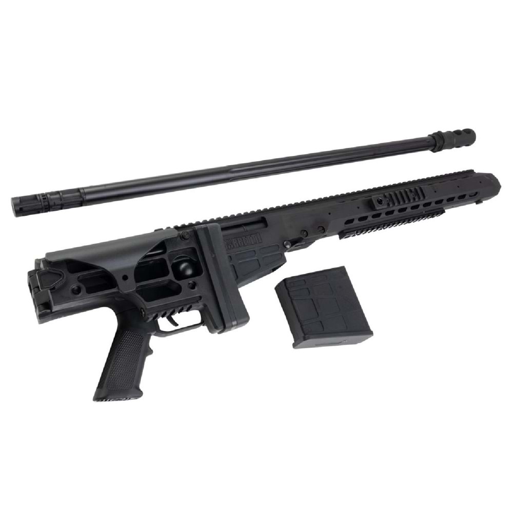 SnowWolf Barrett M98B MRAD Full Metal Airsoft Yaylı Tüfek - Siyah