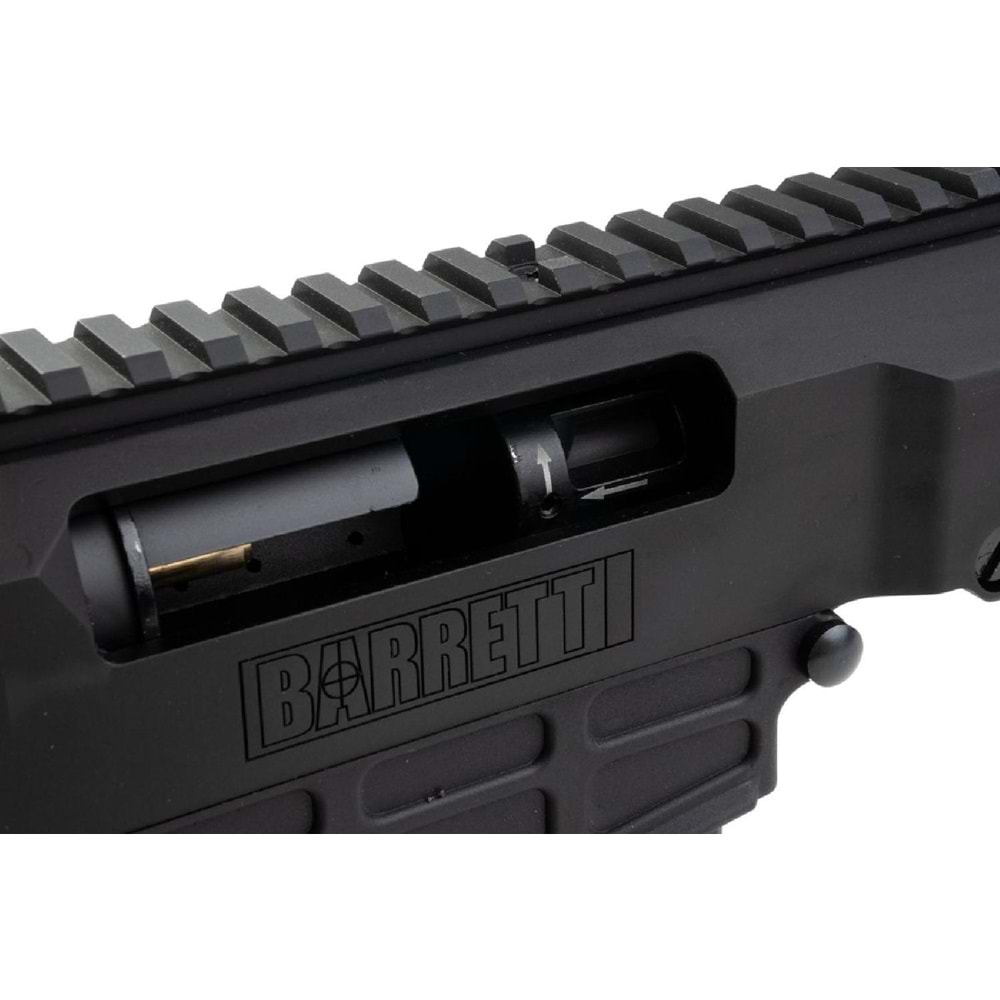 SnowWolf Barrett M98B MRAD Full Metal Airsoft Yaylı Tüfek - Siyah