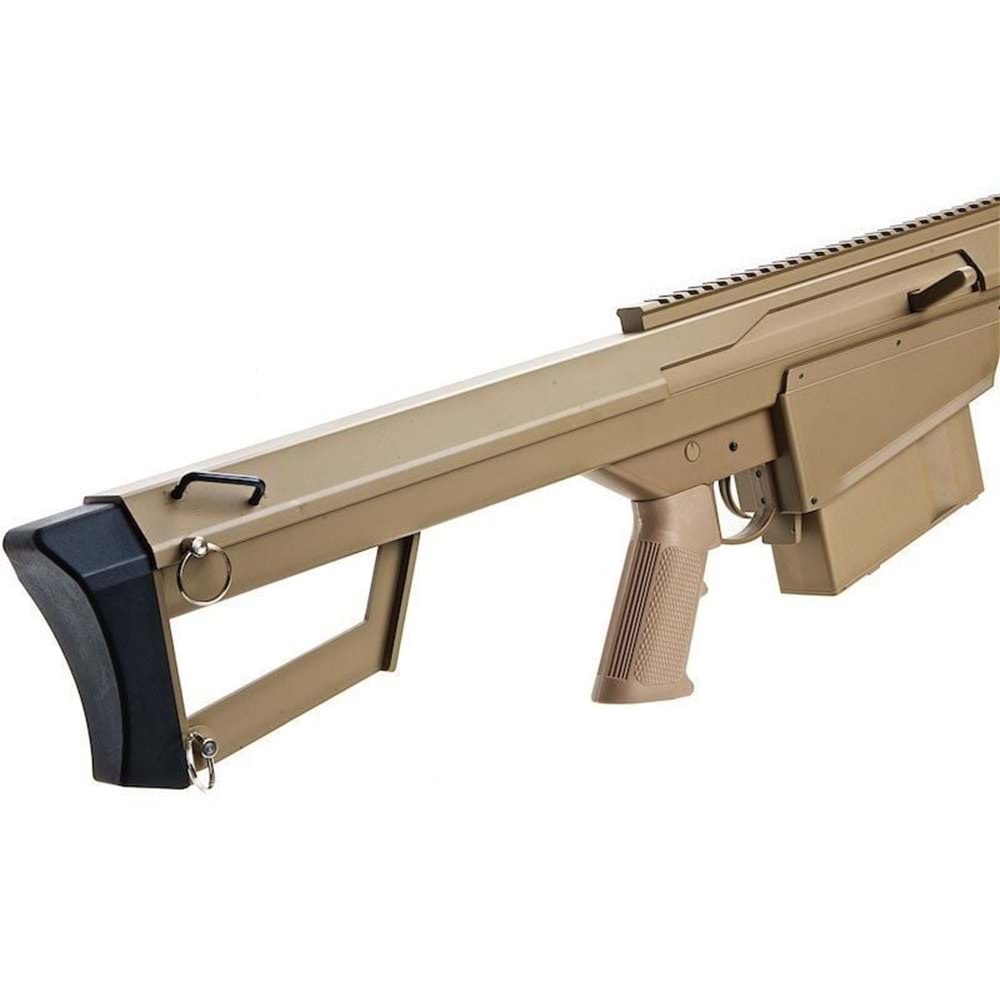 Snow Wolf BARRETT M82A1 TAN Yaylı Airsoft Tüfek Çöl Rengi
