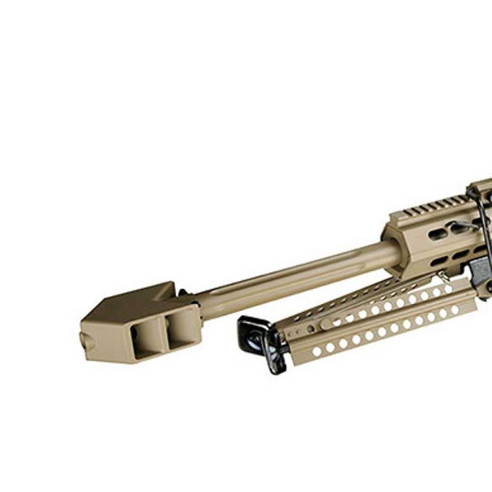 Snow Wolf M82A1 CQB Dürbünlü AEG Airsoft Sniper Tüfek Çöl Rengi