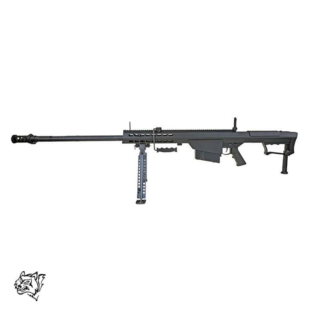 Snow Wolf Full Metal M107A1 Sniper Tüfeği AEG Siyah