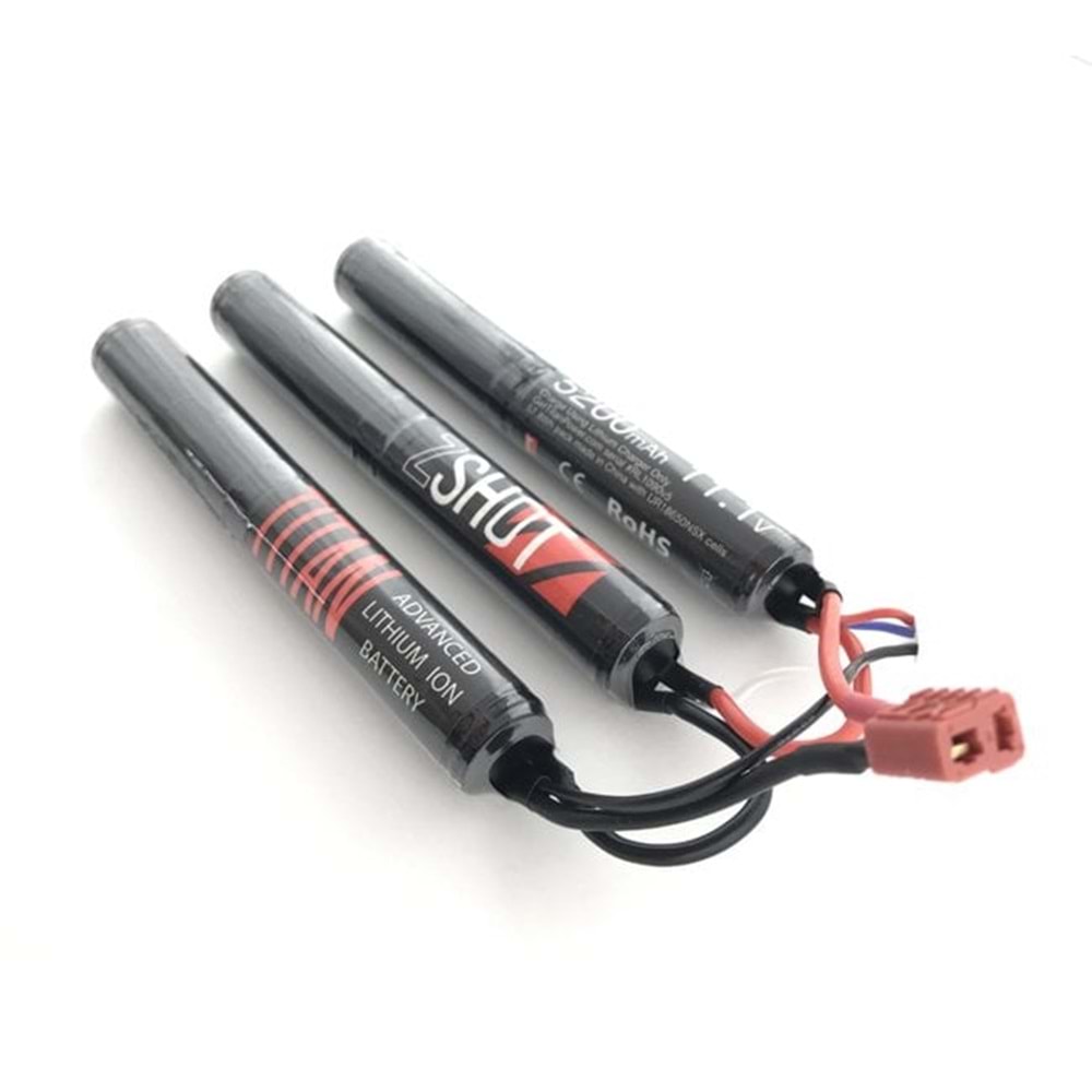 Titan 5200mAh 11.1v Nunchuck T-Plug (Deans) Airsoft Li Ion Pil - 1090