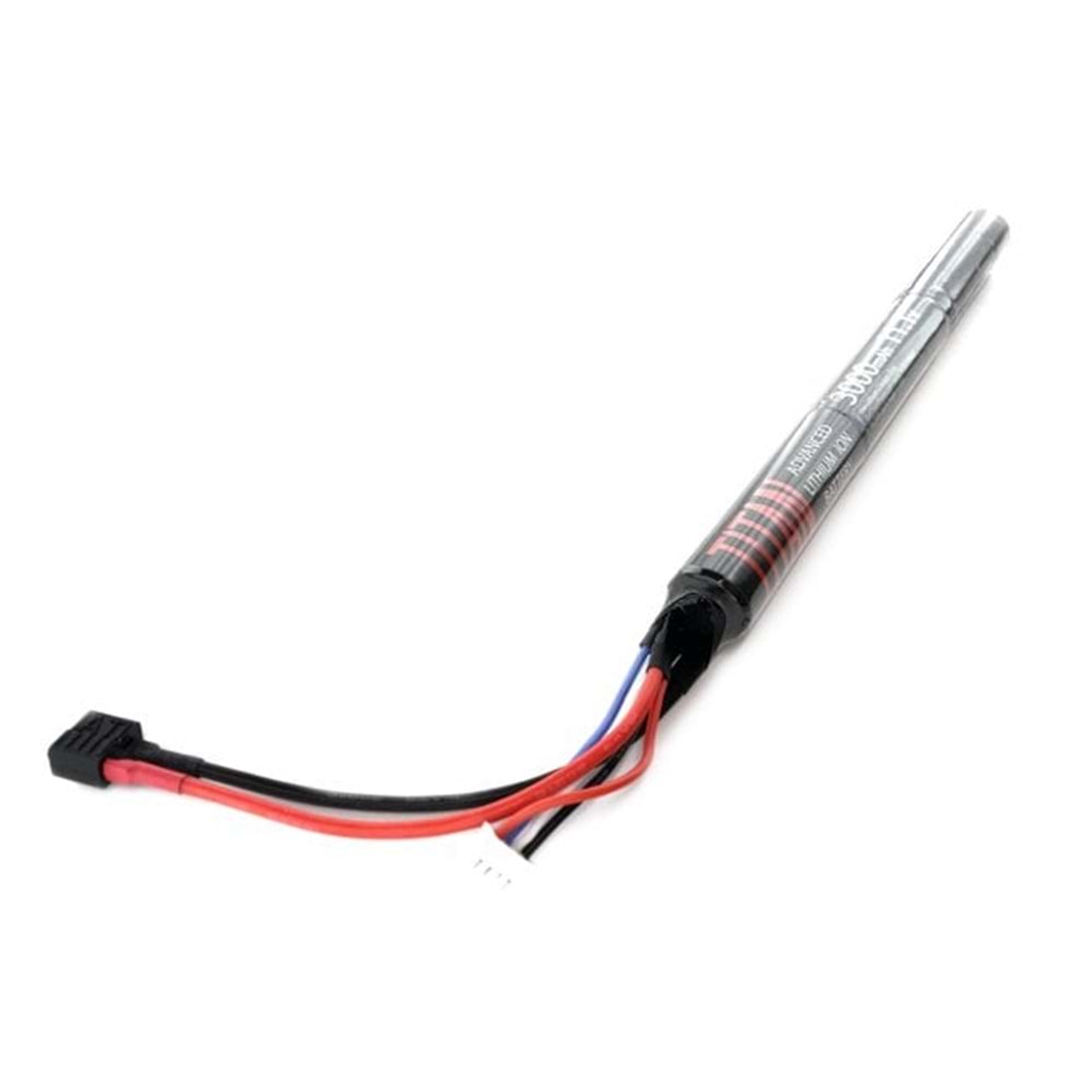 Titan 3000mAh 11.1v Stick T-Plug (Deans) Airsoft Li Ion Pil - 1144