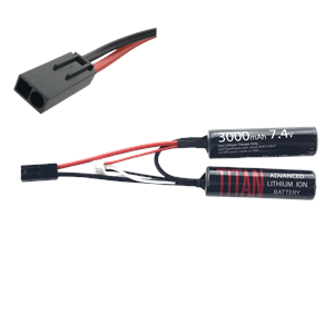 Titan 3000mAh 7.4v Nunchuck TAMIYA Airsoft Li Ion Pil - 1154