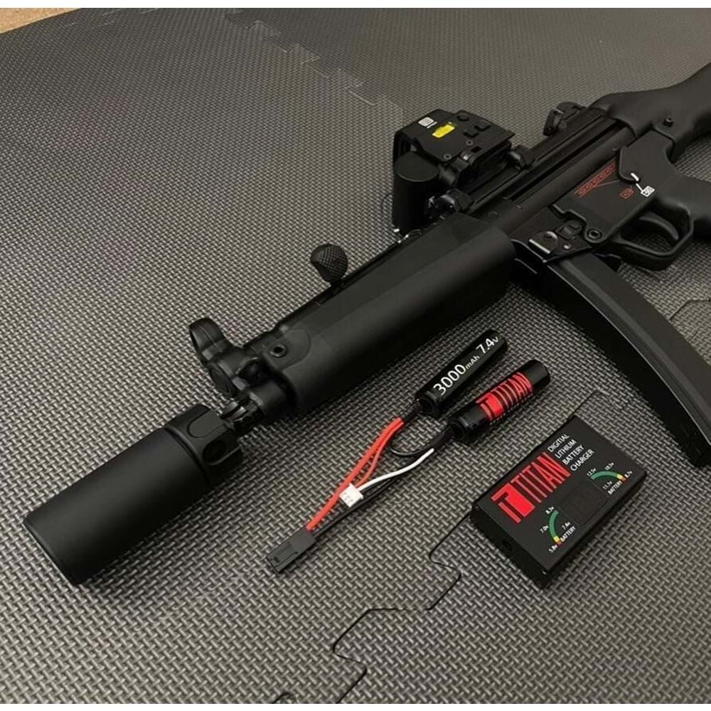Titan 3000mAh 7.4v Nunchuck TPLUG (Deans) Airsoft Li Ion Pil - 1155