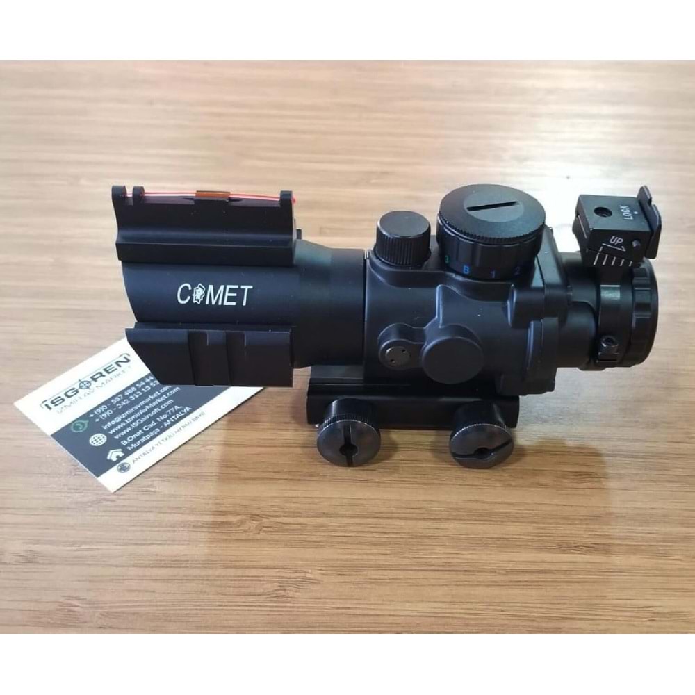 Comet 4X32 Reddot + Gez + Arpacıklı Tüfek Dürbünü