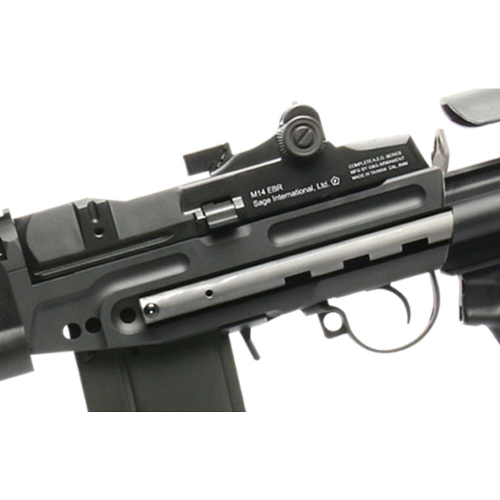 GG M14 EBR-L ETU Tactical DMR Sniper AEG Airsoft Tüfek SIYAH-UZUN NAMLU