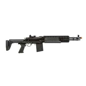 G&G Top Tech EBR M14 Airsoft AEG Tüfek w/ Ver 2.0 ETU MOSFET (Siyah / Kısa Namlu)