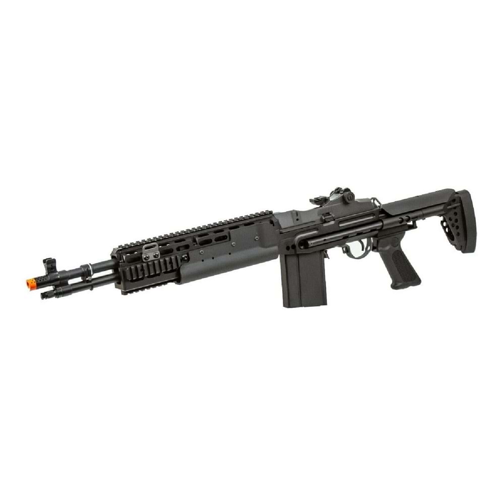 G&G Top Tech EBR M14 Airsoft AEG Tüfek w/ Ver 2.0 ETU MOSFET (Siyah / Kısa Namlu)