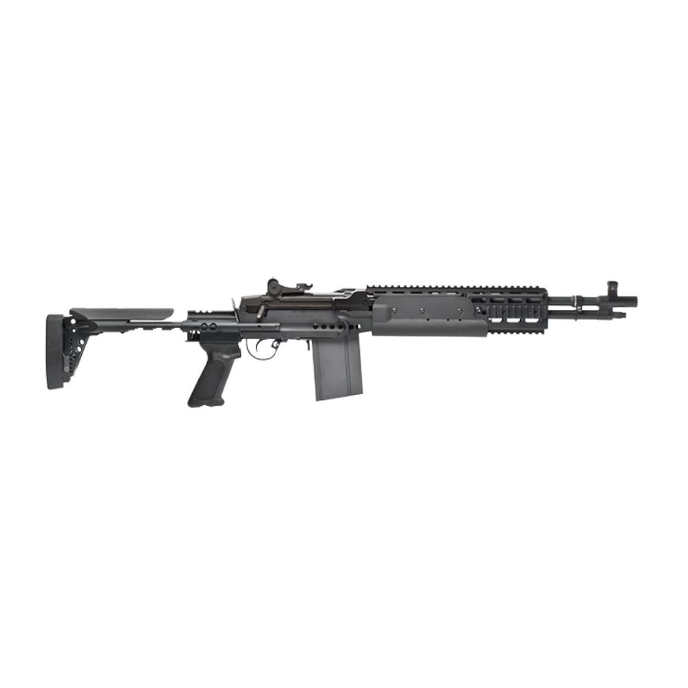 G&G Top Tech EBR M14 Airsoft AEG Tüfek w/ Ver 2.0 ETU MOSFET (Siyah / Kısa Namlu)