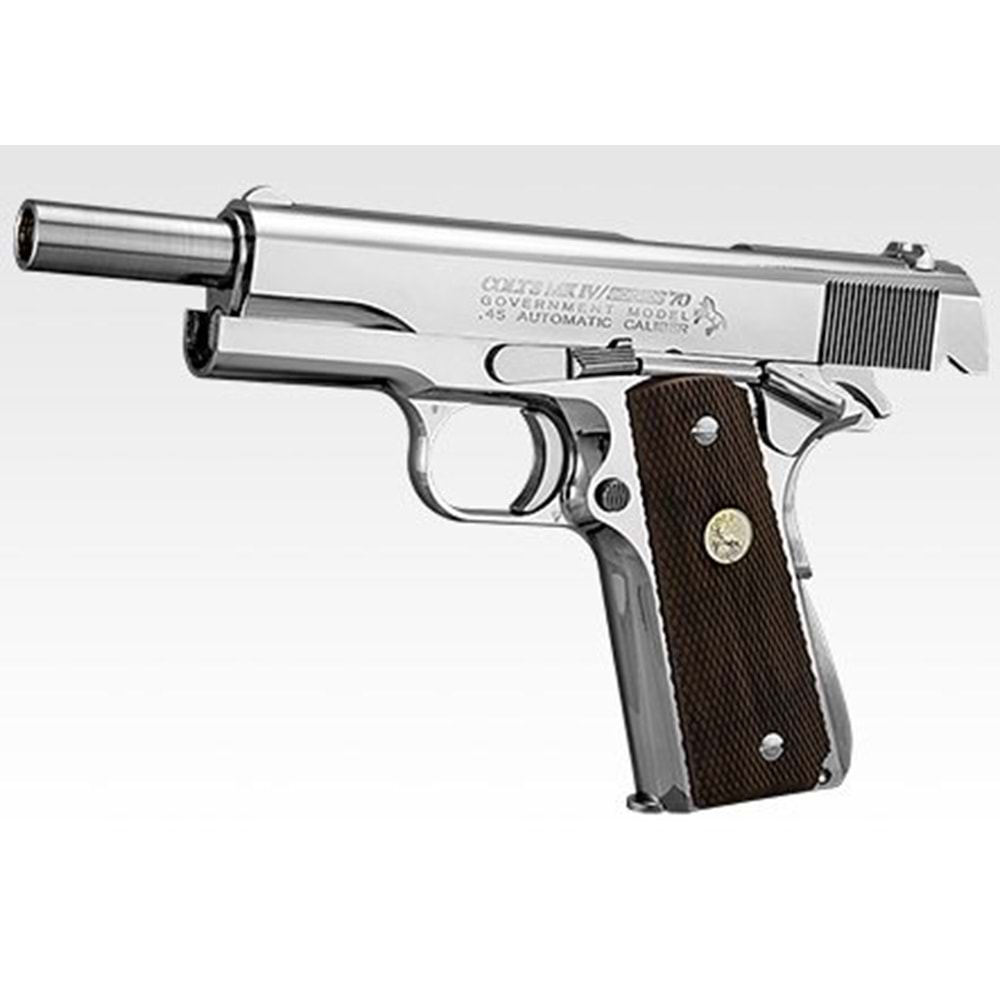 Tokyo Marui COLT 1911 Nickel 70'series
