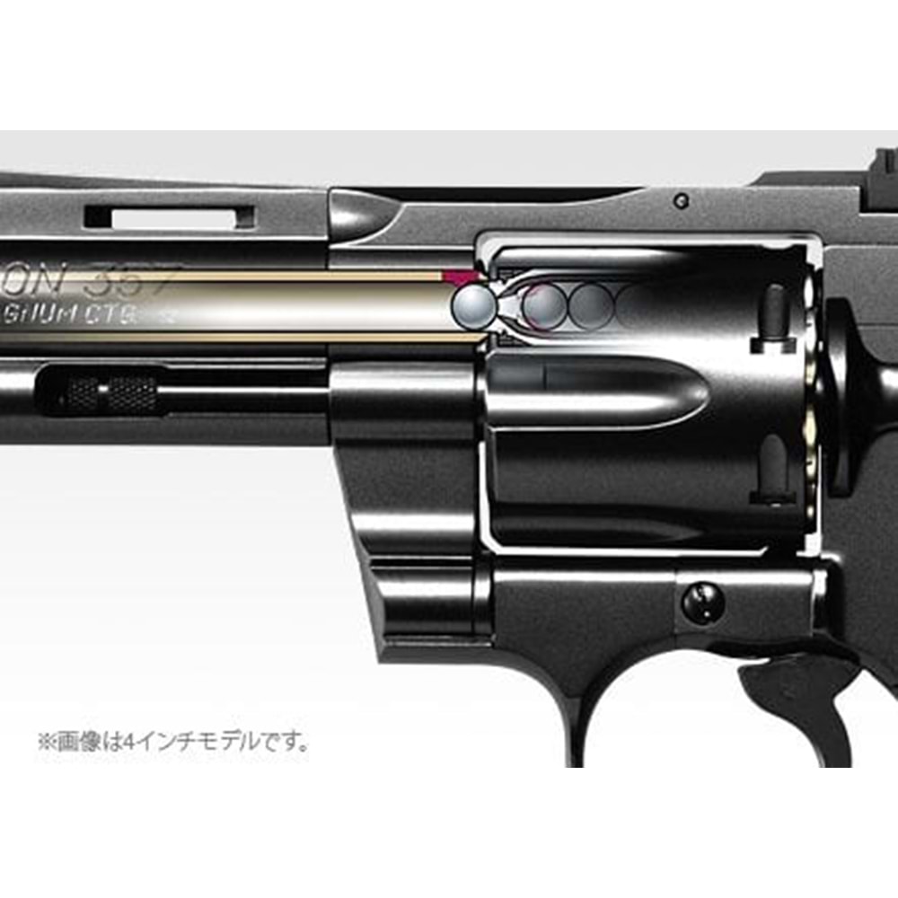 Tokyo Marui COLT 357 PYTHON 6inch BLACK