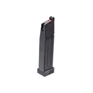 Armorer Works x Taran Tactical International Combat Master Co2 Magazine (TTI - Full Metal - Black - TT-CMMC01)