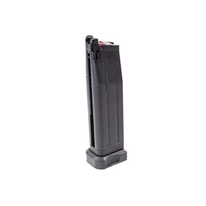Armorer Works x Taran Tactical International Combat Master Co2 Magazine (TTI - Full Metal - Black - TT-CMMC01)