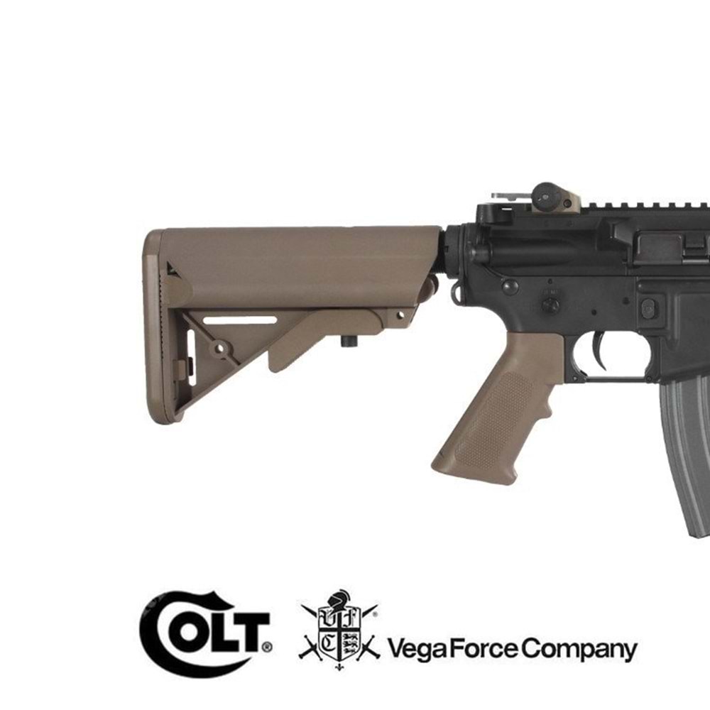 VFC Colt Lisanslı MK18 Mod1 AEG Airsoft Tüfek - TAN
