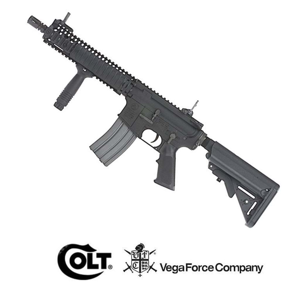 VFC Colt Lisanslı MK18 Mod1 AEG Airsoft Tüfek - BLACK