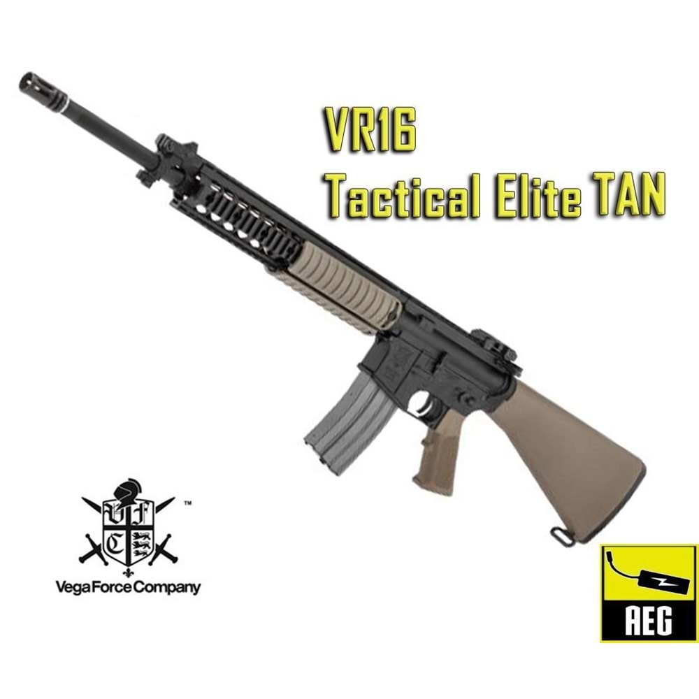 VR16 Tactical Elite Rifle AEG TAN