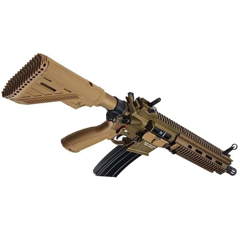 VFC UX HK416A5 GEN3 TAN GBB GAS BLOWBACK Airsoft Tüfek - Çöl Rengi