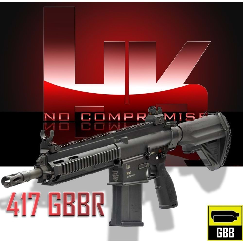 VFC HK417 GBBR AIRSOFT TUFEK