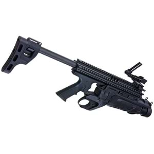 VFC MK13 MOD0 BLACK Enhanced Grenade Launcher Airsoft Bombatar (Siyah-Deluxe Version)