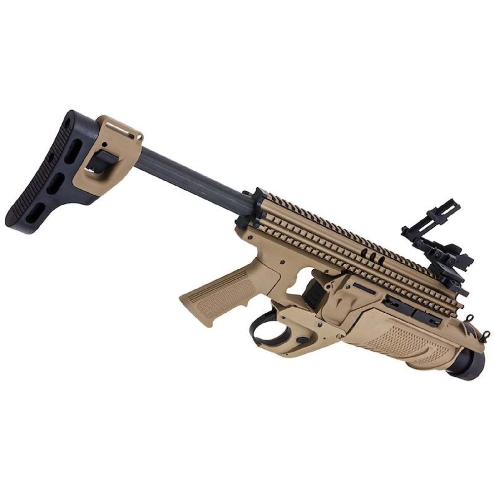 VFC MK13 MOD0 TAN Enhanced Grenade Launcher Airsoft Bombatar (Çöl Rengi-Deluxe Version)