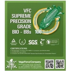 VFC 0.20 Gram AIRSOFT BIO BB 5000Adet
