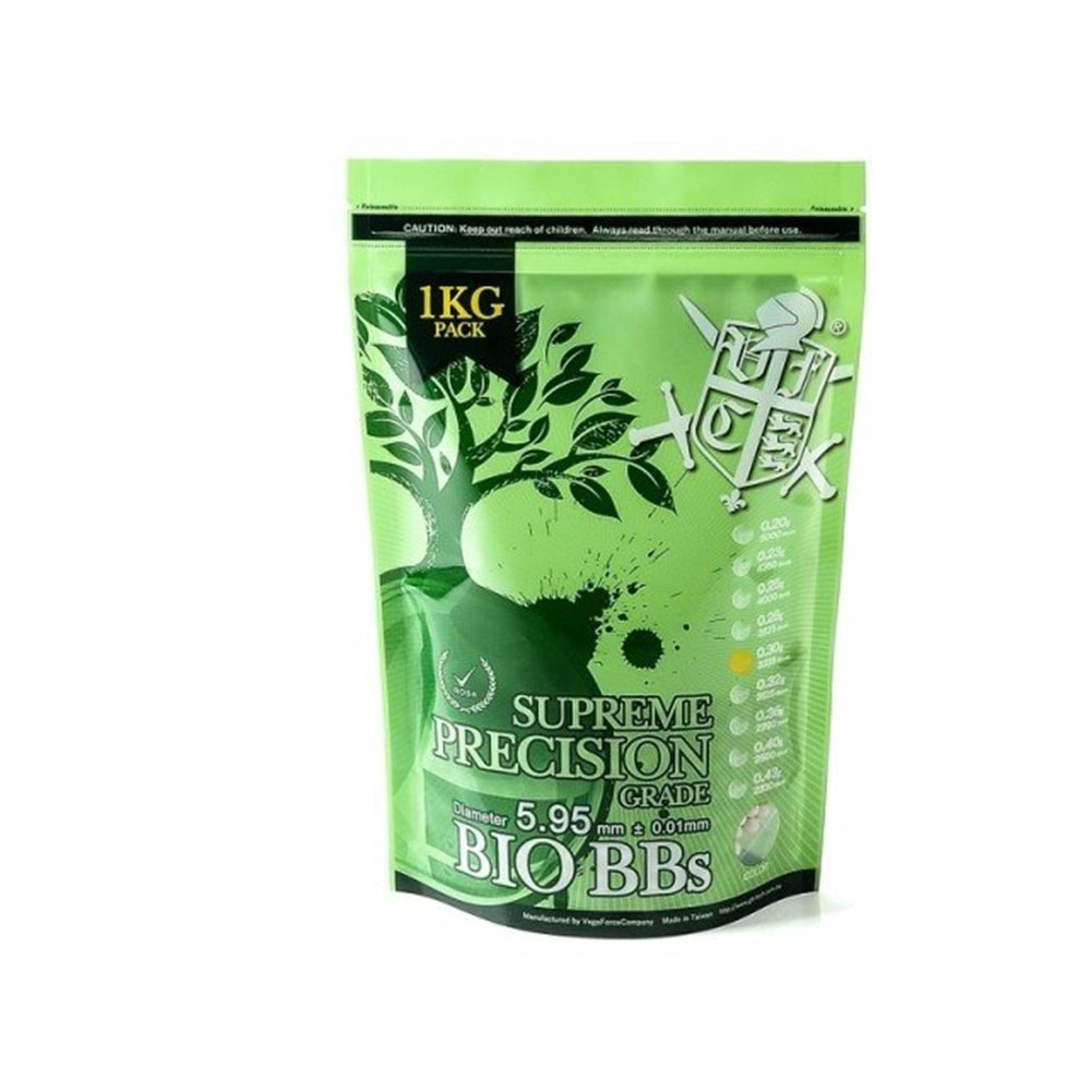 VFC 0.30 Gram AIRSOFT BIO BB 3335Adet