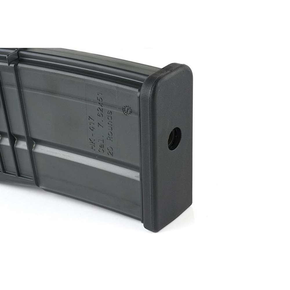 VFC HK417 GBB Magazine - 20BB - Siyah