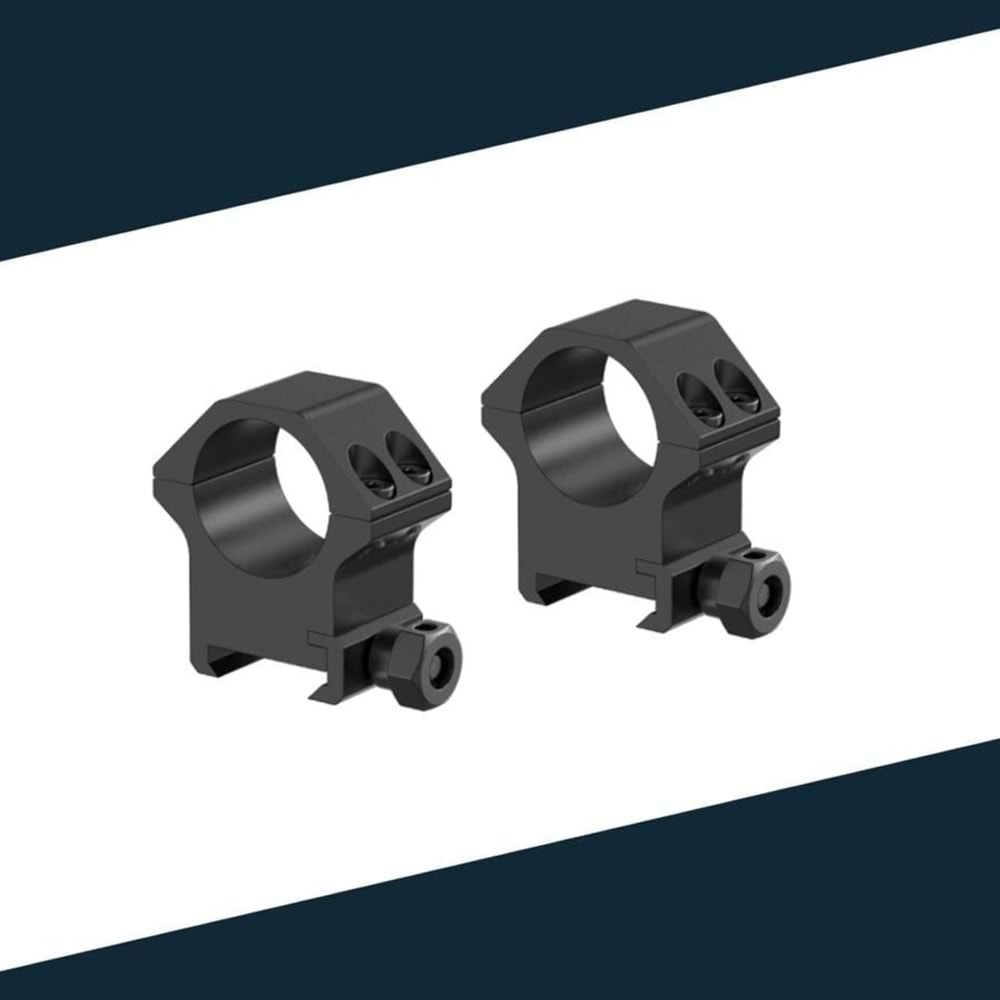Victoptics 30mm Yüksek Profil Montaj Halkaları VIMW-13