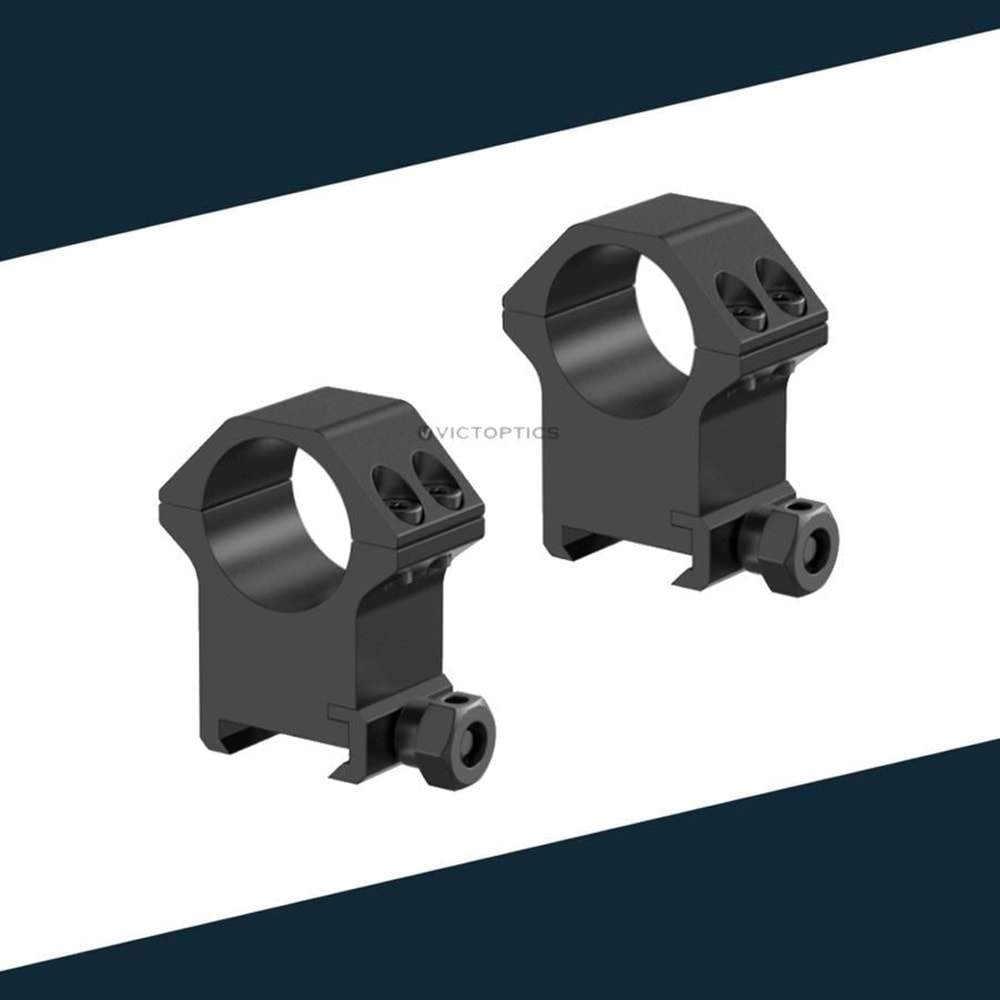 Victoptics 30mm Yüksek Profil Montaj Halkaları VIMW-13