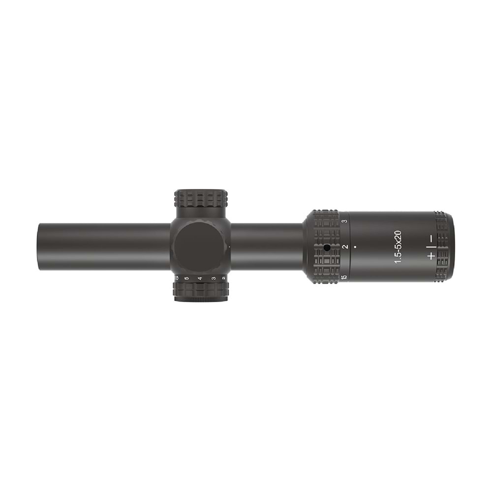Victoptics SOI 1.5-5x20 Tüfek dürbünü 25.4mm Tüp RED+GREEN IR 1/5MIL