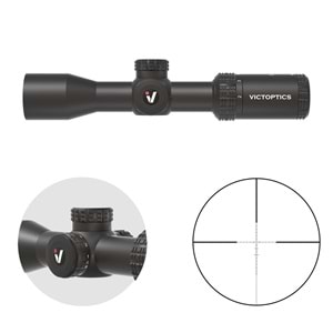 Victoptics SOI 2-7x32 Tüfek dürbünü 25.4mm Tüp RED+GREEN IR 1/10MIL - VIOC-02