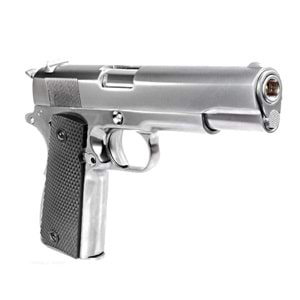 WE COLT 1911 SILVER Airsoft Tabanca SETİ