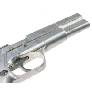 WE HI-POWER BROWNING MK3 GBB AIRSOFT TABANCA - Silver (Gümüş Renk)