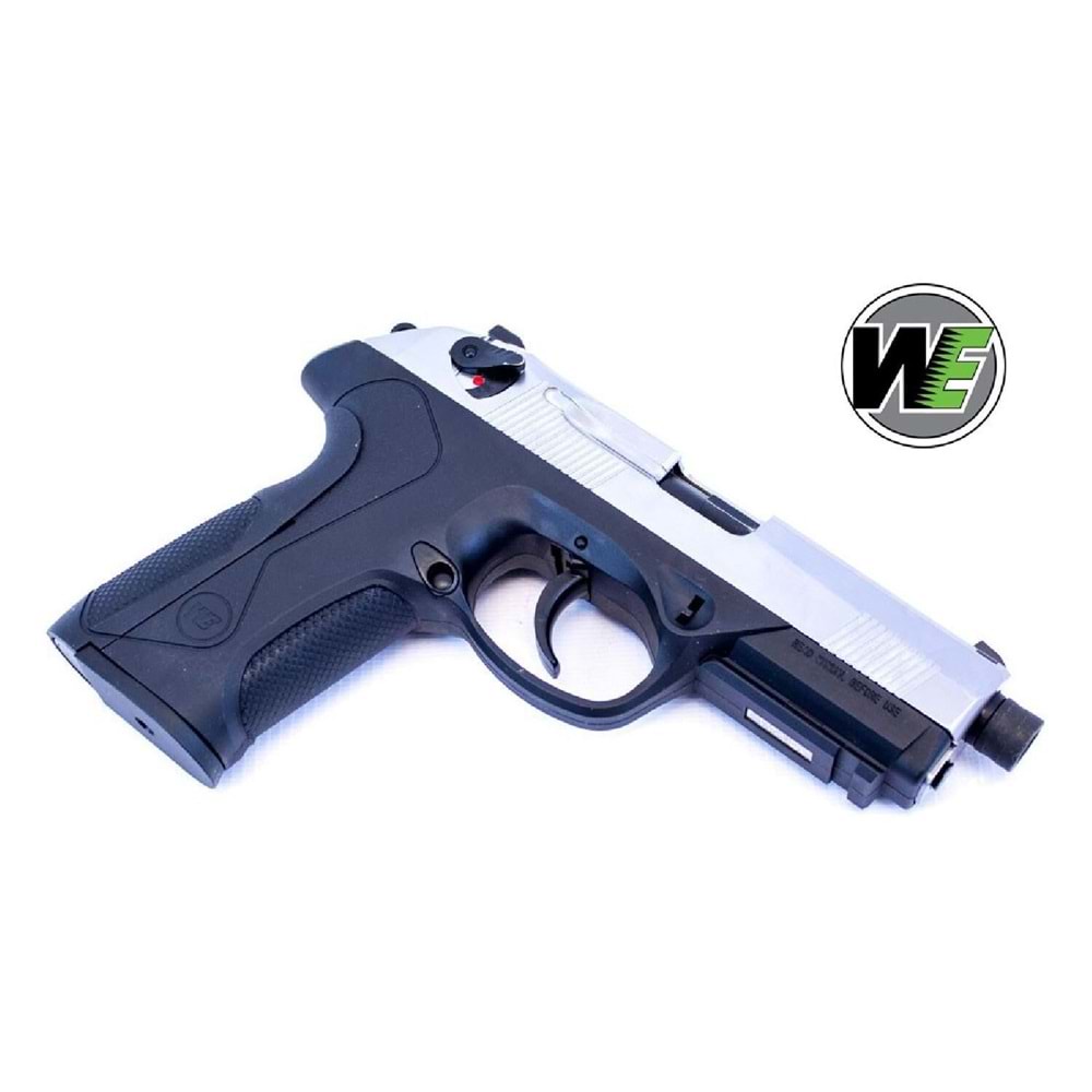WE Bulldog Beretta PX4 Compact SILVER GBB Airsoft Tabanca (WE-D001-SV)