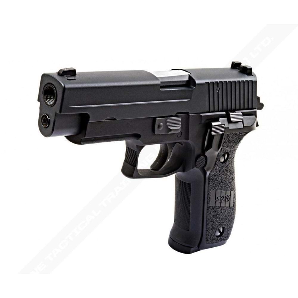 WE MK25 F226 MODEL SIYAH AIRSOFT TABANCA SETİ