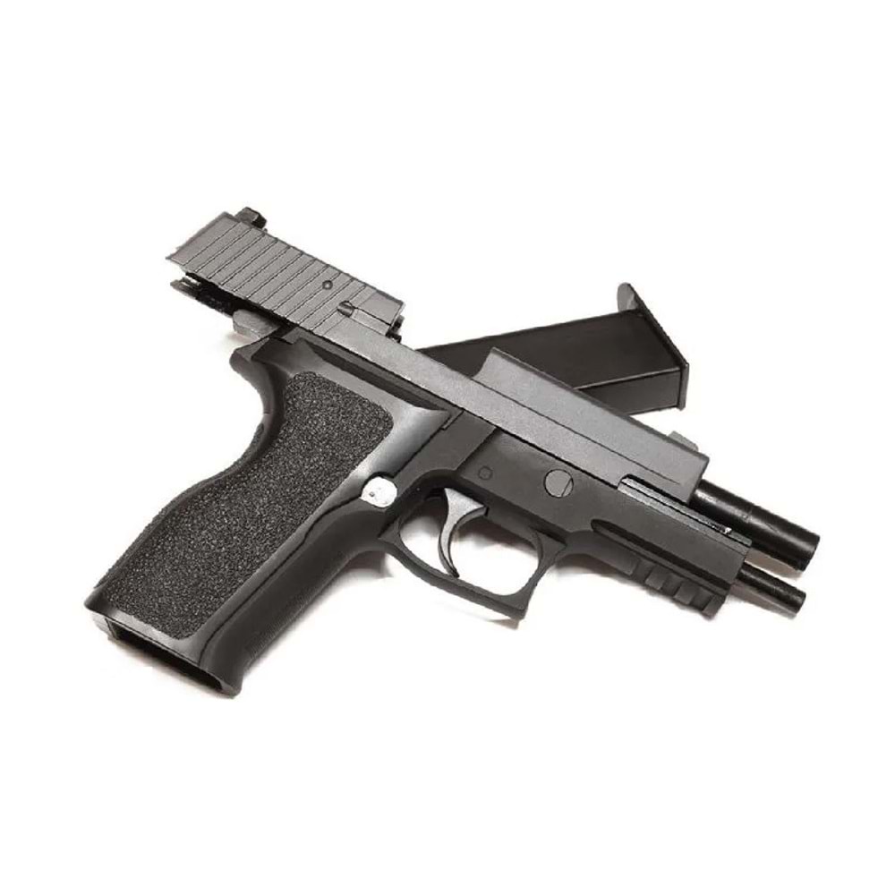 WE F226 E2 RAIL Siyah GBB Airsoft Tabanca